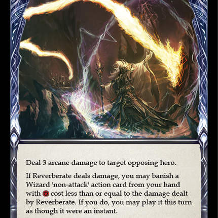 Reverberate (Red) [U-ARC138] (Arcane Rising Unlimited)  Unlimited Rainbow Foil