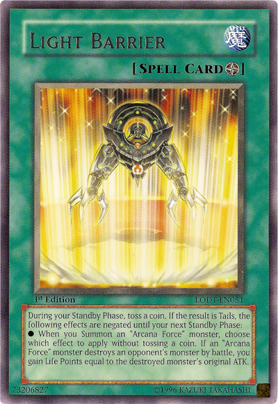 Light Barrier [LODT-EN051] Rare – TokenMTG