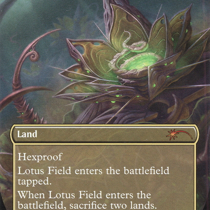 Lotus Field (Borderless) [Secret Lair 30th Anniversary Countdown Kit]