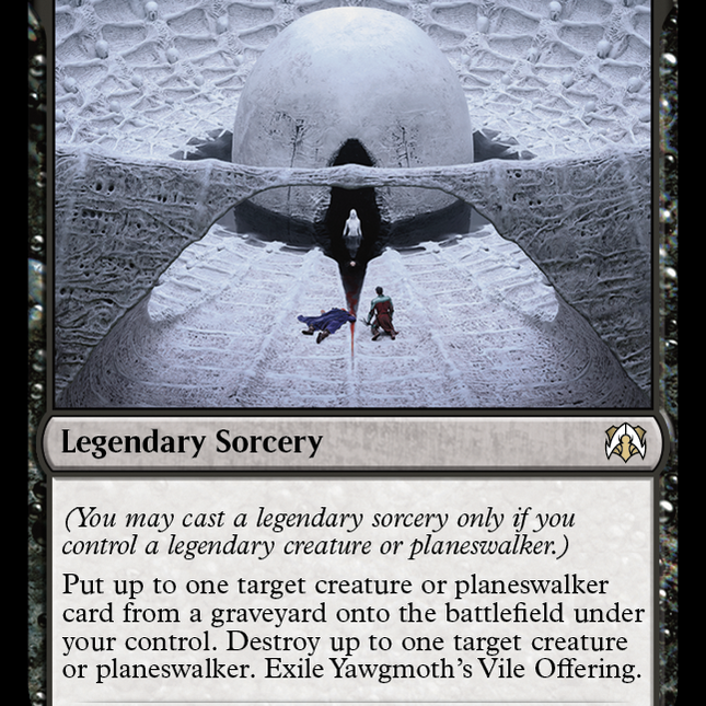 Yawgmoth's Vile Offering [March of the Machine Commander]