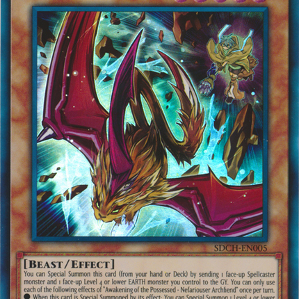 Awakening of the Possessed - Nefariouser Archfiend [SDCH-EN005] Ultra Rare