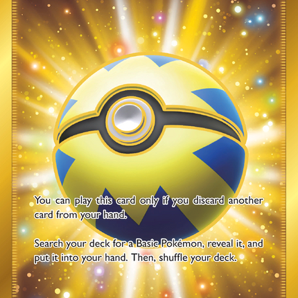 Quick Ball (216/202) [Sword & Shield: Base Set]