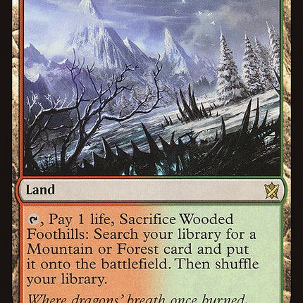 Wooded Foothills [Khans of Tarkir]