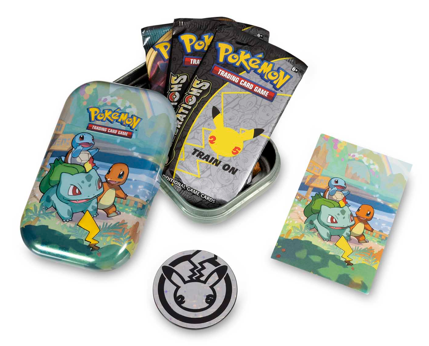 Celebrations: 25th Anniversary - Mini Tin (Kanto) – TokenMTG