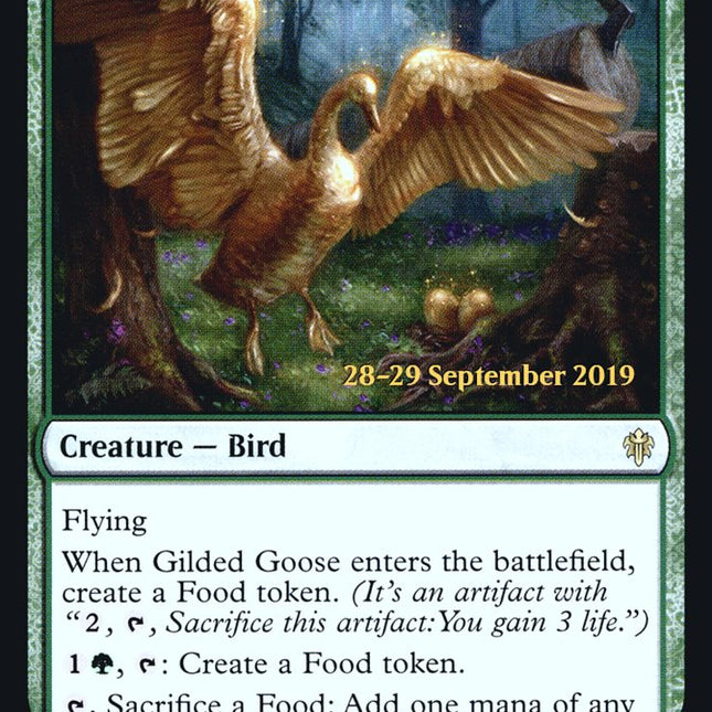 Gilded Goose [Throne of Eldraine Prerelease Promos]