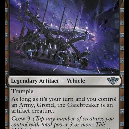 Grond, the Gatebreaker [The Lord of the Rings: Tales of Middle-Earth]