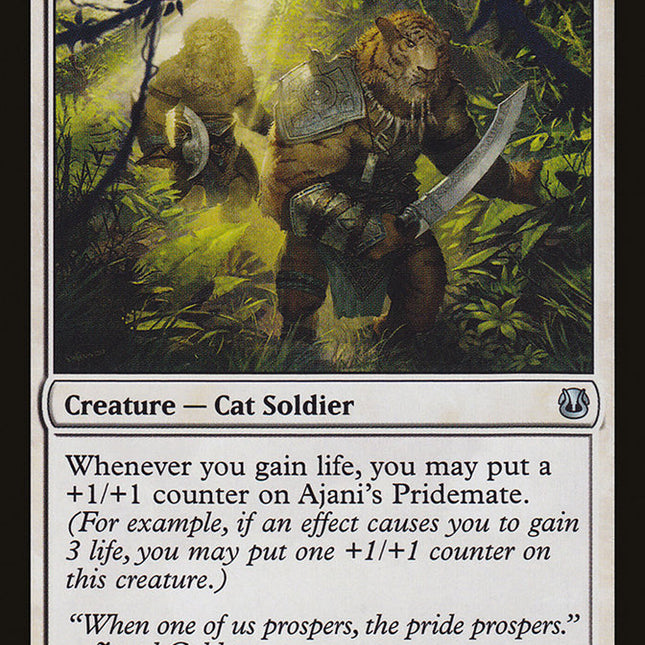 Ajani's Pridemate [Duel Decks: Ajani vs. Nicol Bolas]