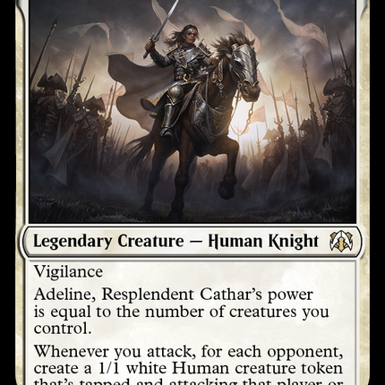 Adeline, Resplendent Cathar [March of the Machine Commander]