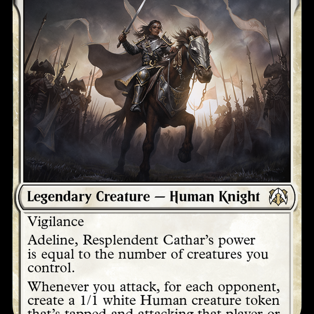 Adeline, Resplendent Cathar [March of the Machine Commander]