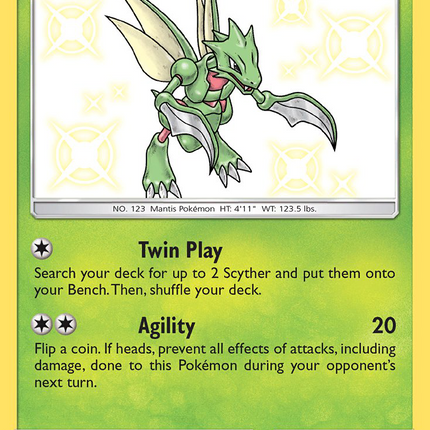 Scyther (SV1/SV94) [Sun & Moon: Hidden Fates - Shiny Vault]