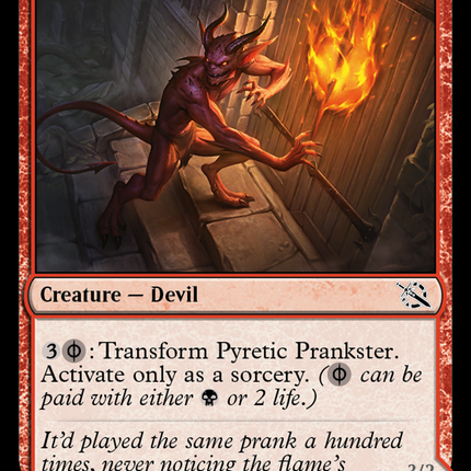 Pyretic Prankster // Glistening Goremonger [March of the Machine]