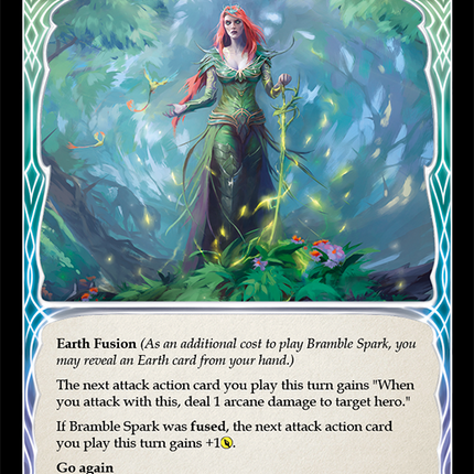 Bramble Spark (Blue) [ELE087] (Tales of Aria)  1st Edition Normal