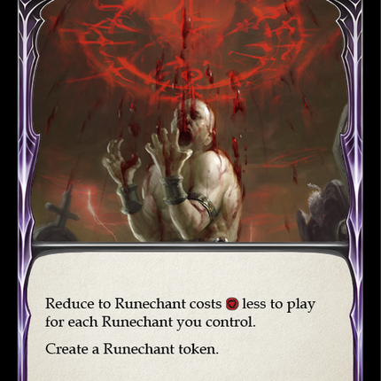 Reduce to Runechant (Blue) [ARC090-R] (Arcane Rising)  1st Edition Rainbow Foil