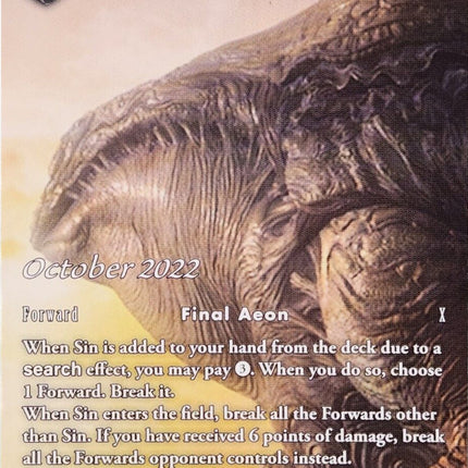 Sin (October 2022) [Promo Cards]
