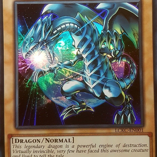 Blue-Eyes White Dragon (Version 3) [LCKC-EN001] Ultra Rare