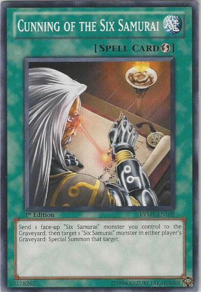 Cunning of the Six Samurai [RYMP-EN109] Common – TokenMTG