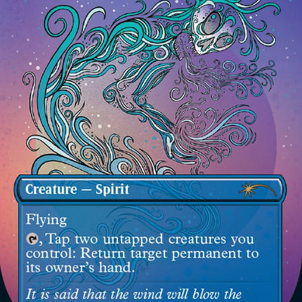 Tradewind Rider (Borderless) [Secret Lair 30th Anniversary Countdown Kit]