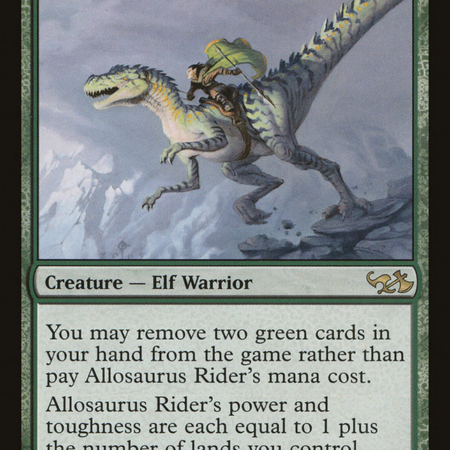Allosaurus Rider [Duel Decks: Elves vs. Goblins]