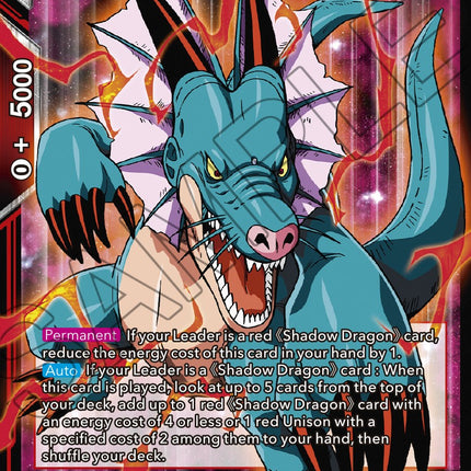 Super Naturon Shenron, Congregating Evil (BT18-027) [Dawn of the Z-Legends]