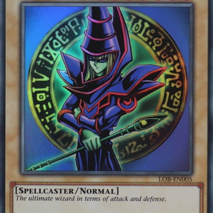 Dark Magician (25th Anniversary) [LOB-EN005] Ultra Rare