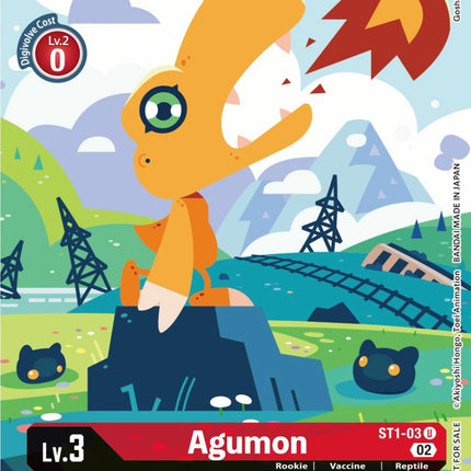 Agumon [ST1-03] (Box Topper) [Dimensional Phase]