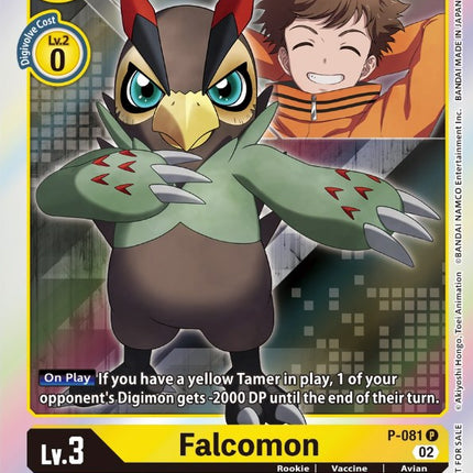 Falcomon [P-081] (Digimon Survive Anime Expo 2022) [Promotional Cards]