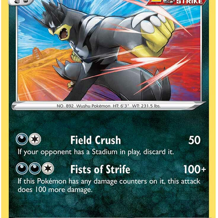 Single Strike Urshifu (108/198) [Sword & Shield: Chilling Reign]