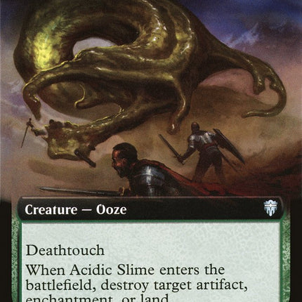Acidic Slime (Extended Art) [Commander Legends]