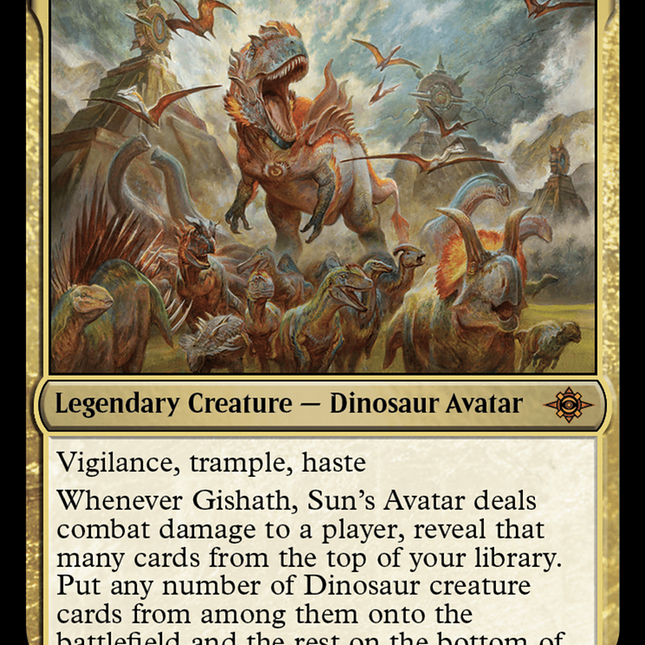 Gishath, Sun's Avatar [The Lost Caverns of Ixalan]