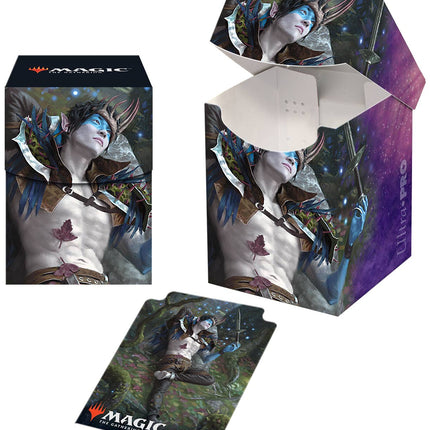 Ultra PRO: Deck Box - PRO 100+ (Throne of Eldraine - Oko, Thief of Crowns)