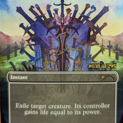 Swords to Plowshares (Serial Numbered) [Secret Lair Drop Series]