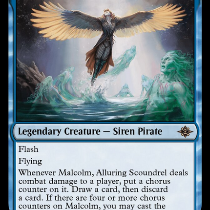 Malcolm, Alluring Scoundrel [The Lost Caverns of Ixalan]