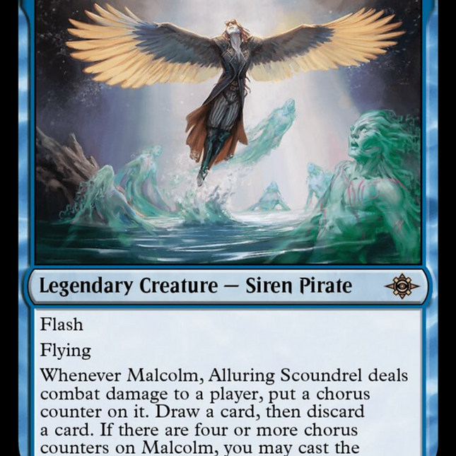 Malcolm, Alluring Scoundrel [The Lost Caverns of Ixalan]