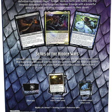 Dungeons & Dragons: Adventures in the Forgotten Realms - Commander Deck (Dungeons of Death)