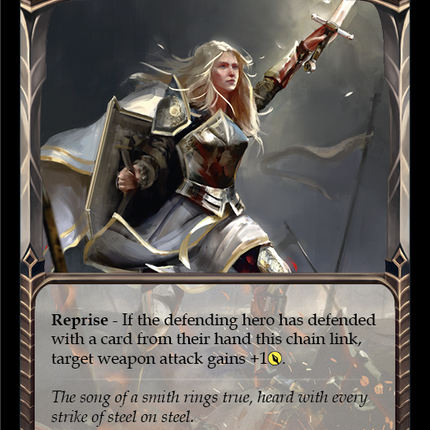 Ironsong Response (Blue) [LGS031] (Promo)  Rainbow Foil