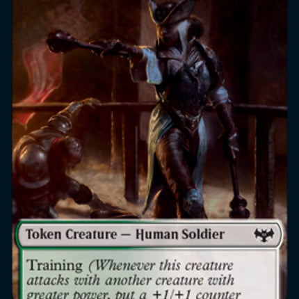 Insect // Human Soldier Double-Sided Token [Innistrad: Crimson Vow Tokens]