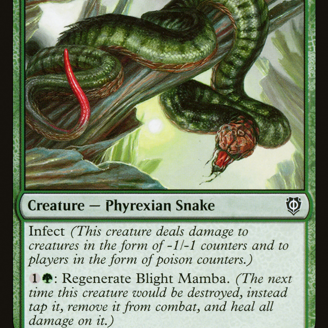 Blight Mamba [Phyrexia: All Will Be One Commander]