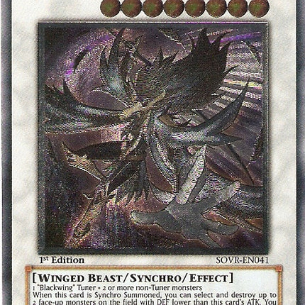 Blackwing - Silverwind the Ascendant [SOVR-EN041] Ultimate Rare