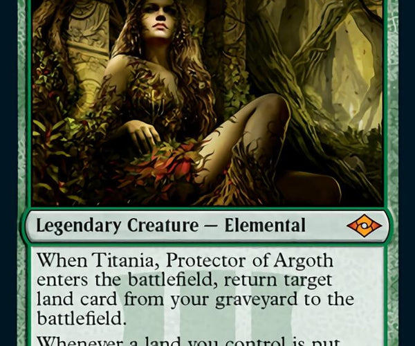 Magic The Gathering – Titania, Protector Of Argoth – Commander 2014 Edition (C14) – Rarità Mythic - 2