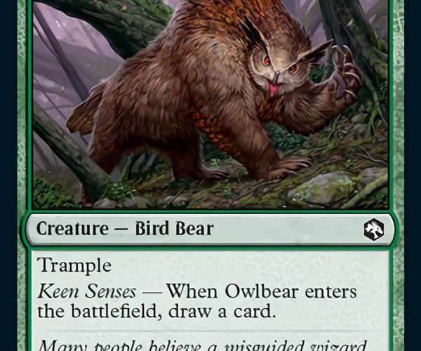 owlbear mtg card Owlbear (showcase)