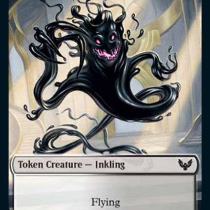 Inkling // Treasure Double-Sided Token [Strixhaven: School of Mages Tokens]