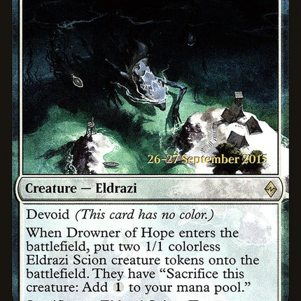 Drowner of Hope [Battle for Zendikar Prerelease Promos]