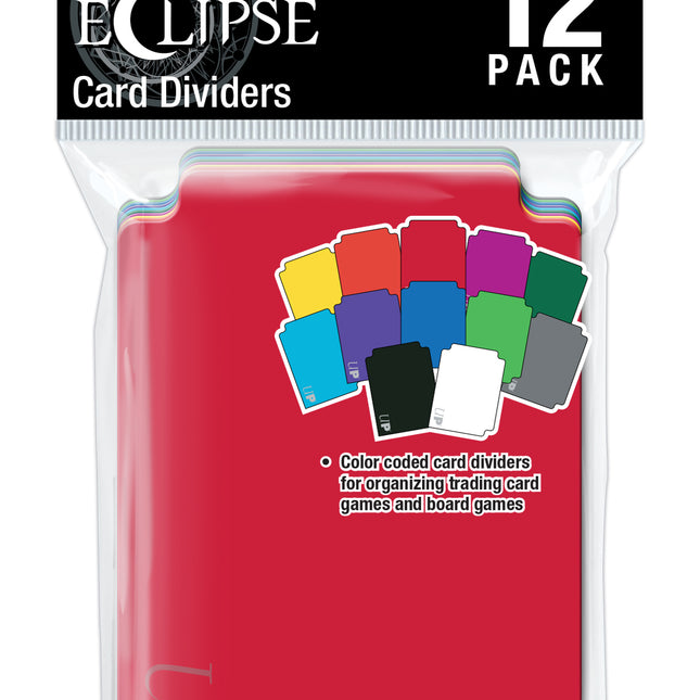 Ultra PRO: Card Dividers Standard - Eclipse (Multi-Colored - 12ct)