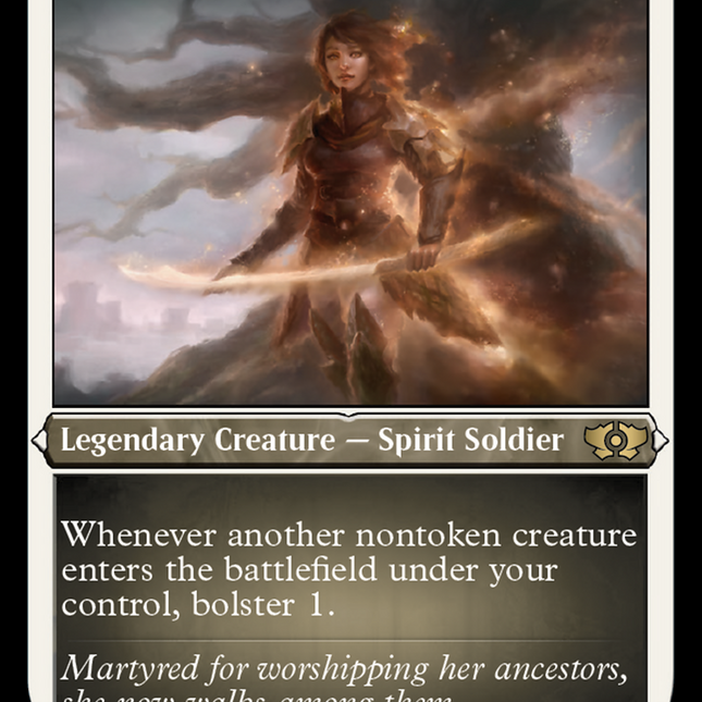 Anafenza, Kin-Tree Spirit (Foil Etched) [Multiverse Legends]