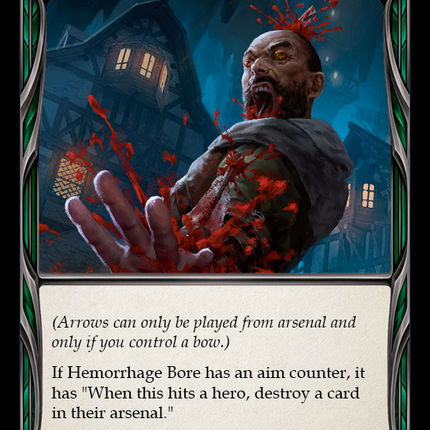 Hemorrhage Bore (Blue) [DYN164] (Dynasty)  Rainbow Foil