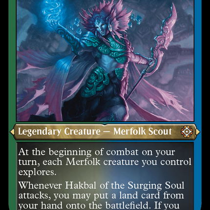 Hakbal of the Surging Soul (Display Commander) [The Lost Caverns of Ixalan Commander]
