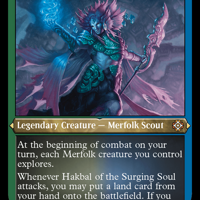 Hakbal of the Surging Soul (Display Commander) [The Lost Caverns of Ixalan Commander]