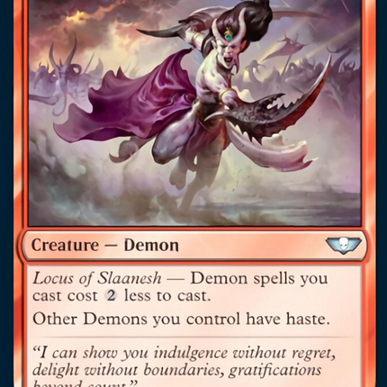 Herald of Slaanesh (Surge Foil) [Warhammer 40,000]