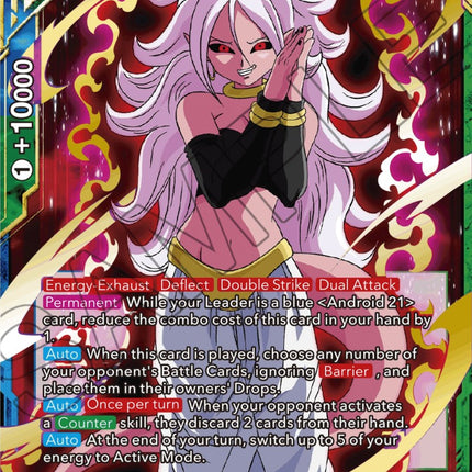 Android 21, Ceaseless Despair (BT20-143) [Power Absorbed]