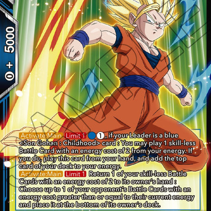 SS2 Son Gohan, Entrusted Will (P-410) [Promotion Cards]